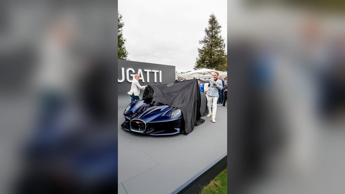 The Bugatti DESTRIER at The Quail
