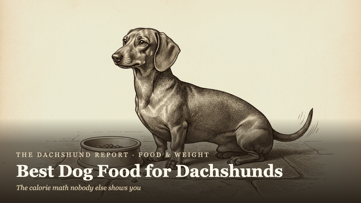 Best Dog Food for Dachshunds: A Breed-First Guide