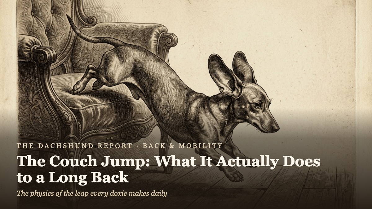 The Couch Jump: What It Actually Does to a Long Back