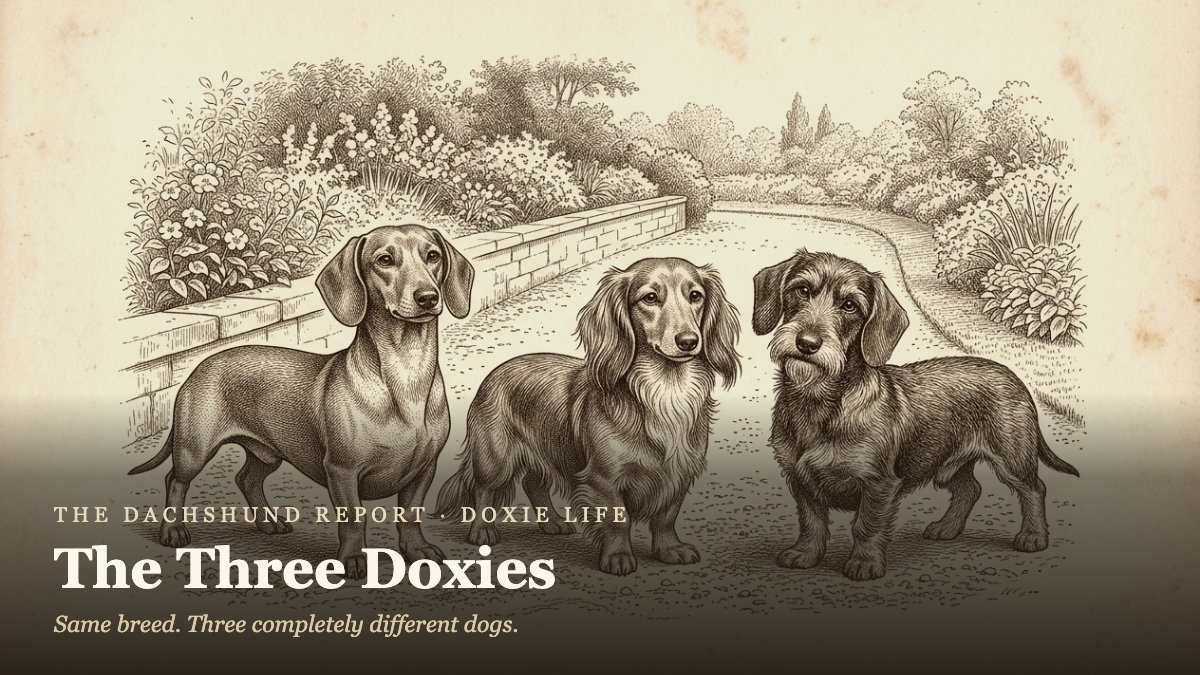 Long-Haired vs Smooth vs Wire: The Three Doxies