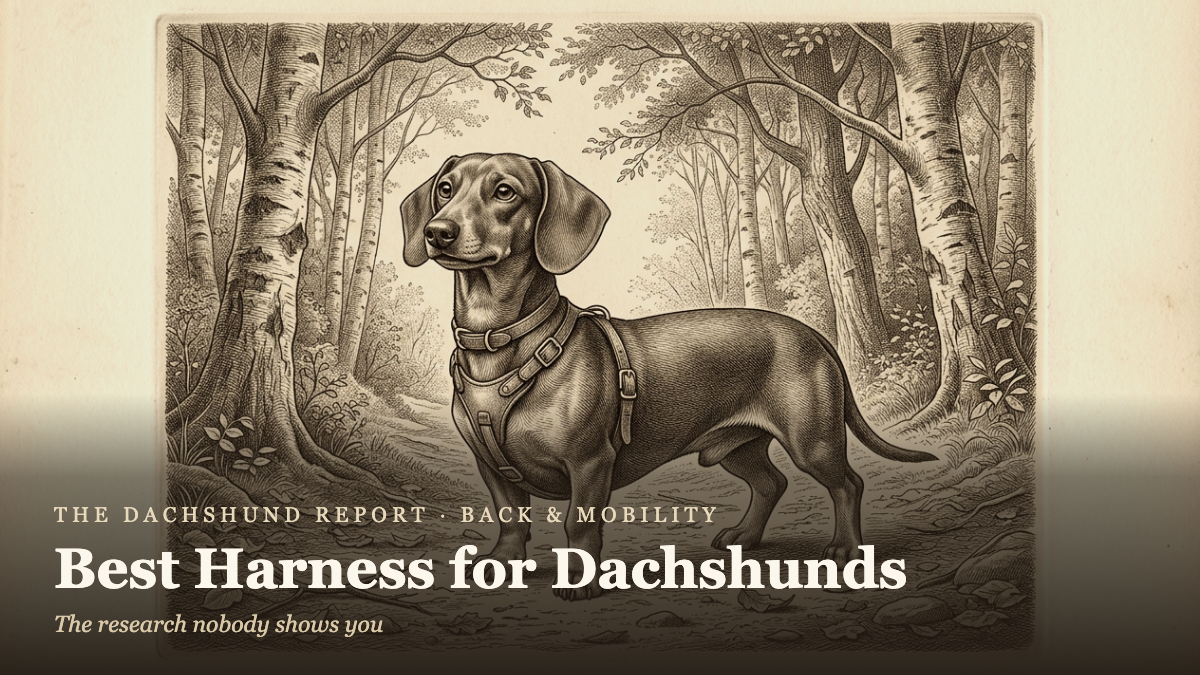 Best Harness for Dachshunds: What the Research Says (and What Every Roundup Leaves Out)