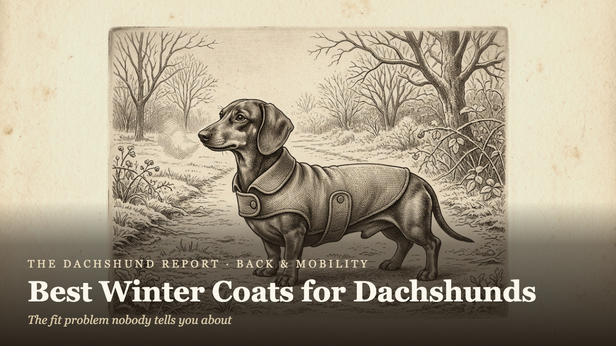 Best Winter Coats for Dachshunds: Why Your Sausage Dog Needs a Jacket (and Which Ones Actually Fit)