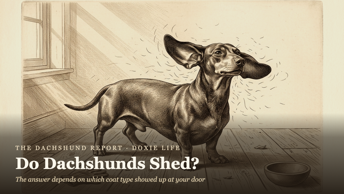 Do Dachshunds Shed? The Honest Answer for All Three Coat Types