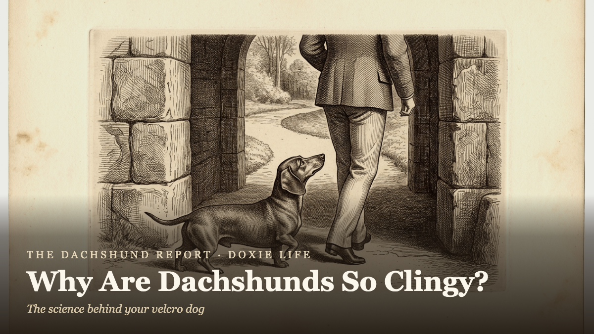 Why Are Dachshunds So Clingy? The Science Behind Your Velcro Dog