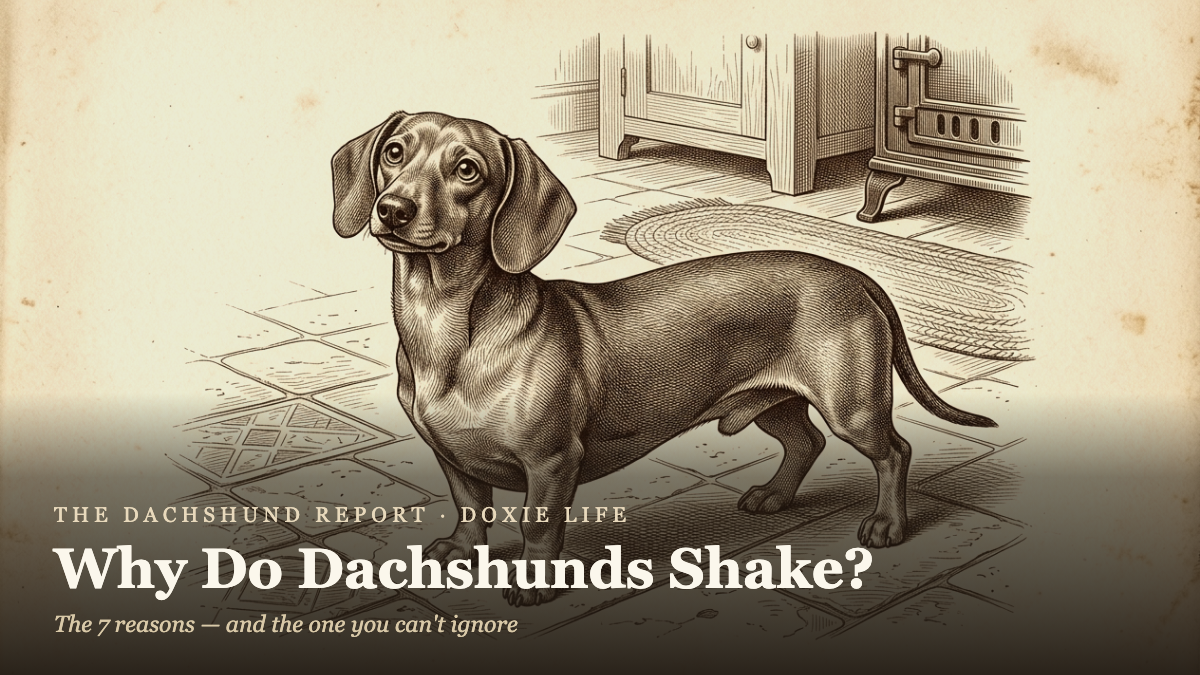 Why Do Dachshunds Shake? (It's Not Always What You Think)