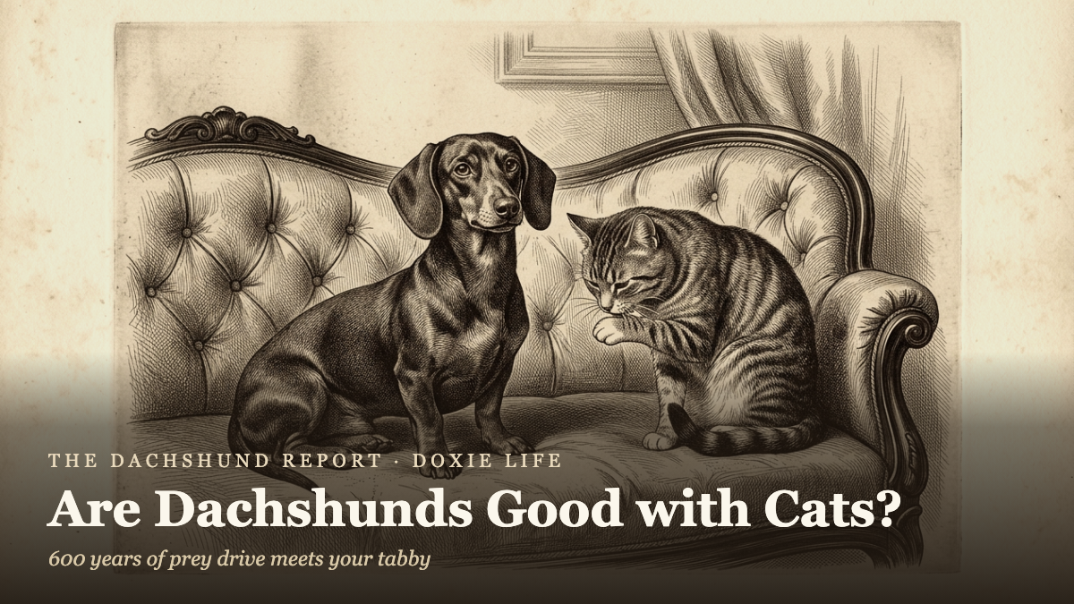 Are Dachshunds Good with Cats? The Honest Answer from Someone Who's Seen Both Sides
