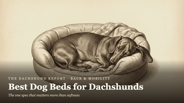 Best Dog Beds for Dachshunds: What Actually Matters for a Long Back