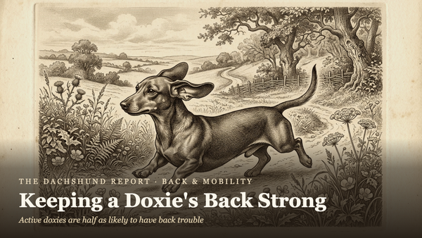 Keeping a Doxie's Back Strong: Safe Exercise Guide
