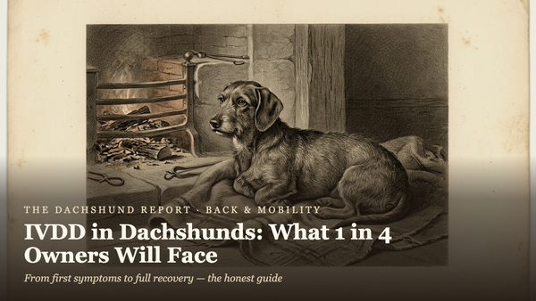 IVDD in Dachshunds: What 1 in 4 Owners Will Face