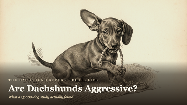 Are Dachshunds Aggressive? What a 15,000-Dog Study Actually Found