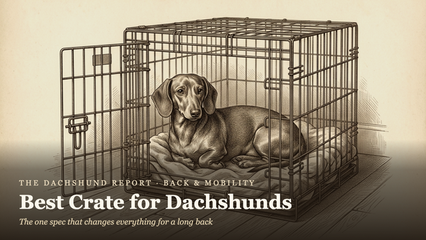 Best Crate for Dachshunds: The One Spec That Changes Everything for a Long Back