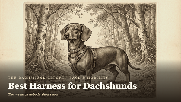 Best Harness for Dachshunds: What the Research Says (and What Every Roundup Leaves Out)