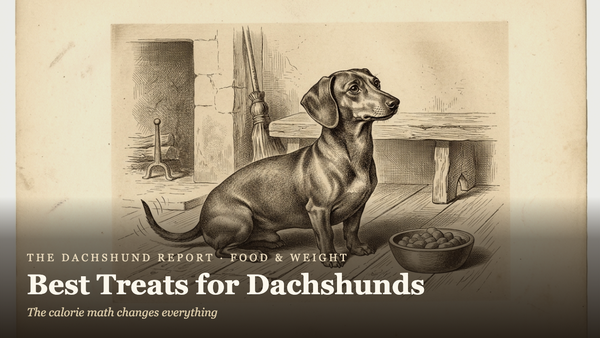 Best Treats for Dachshunds: The Calorie Math Your Doxie Doesn't Want You to Know