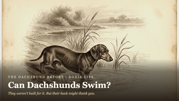 Can Dachshunds Swim? The Honest Answer (and the One Rule You Can't Skip)