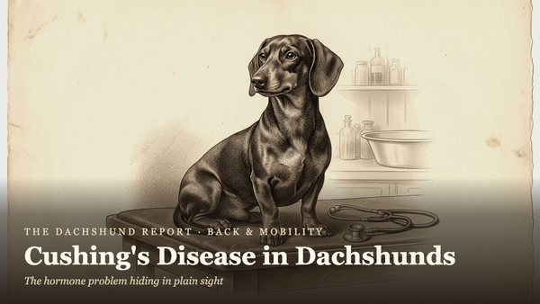Cushing's Disease in Dachshunds: The Hormone Problem Hiding in Plain Sight