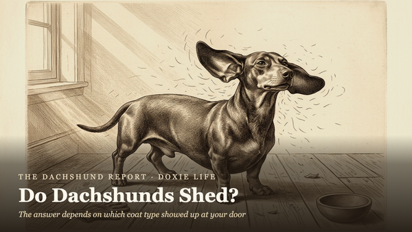 Do Dachshunds Shed? The Honest Answer for All Three Coat Types