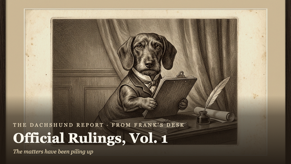 From Frank's Desk: Official Rulings, Vol. 1