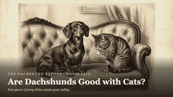 Are Dachshunds Good with Cats? The Honest Answer from Someone Who's Seen Both Sides