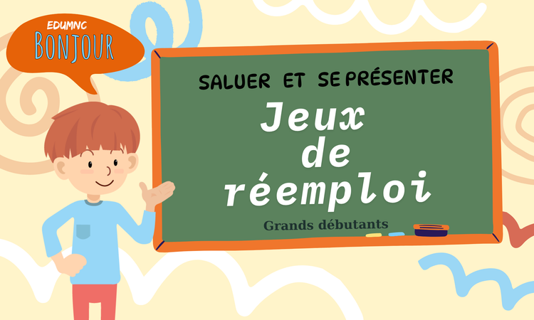 Mise en route — Jeux de réemploi : être, s'appeler, la classe