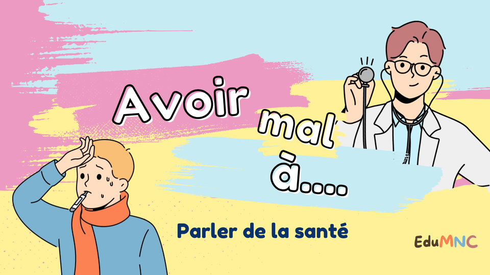 O singură resursă, 4 niveluri (A1–B2) — „Avoir mal” + La santé (lecție completă)