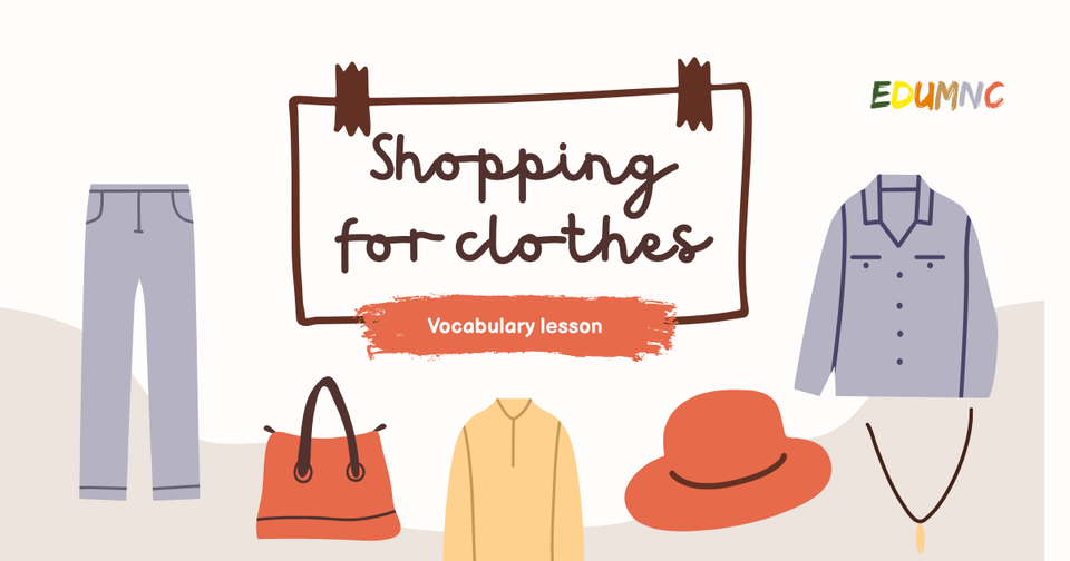 👗 Shopping for clothes — Ce spui când cumperi haine în engleză