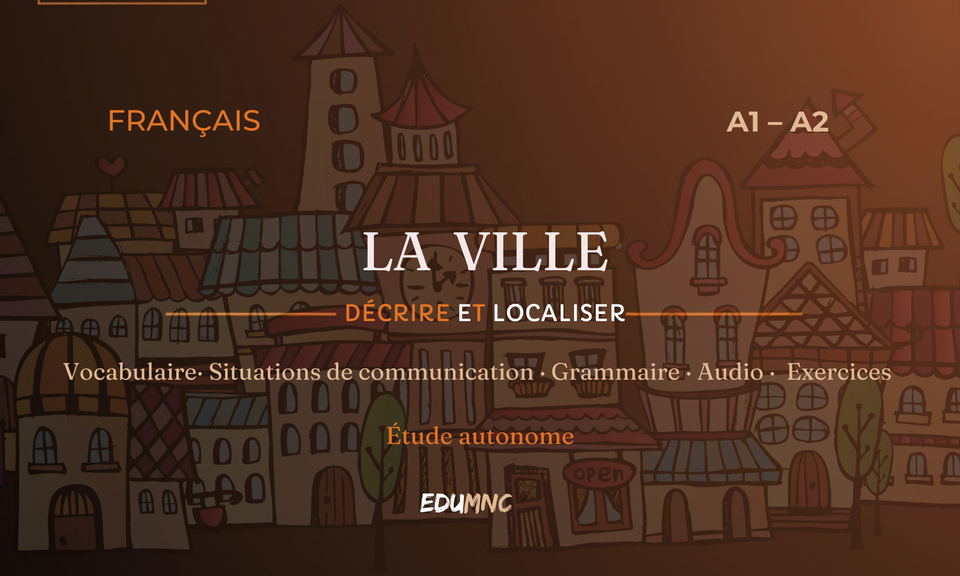 La ville — Décrire et localiser