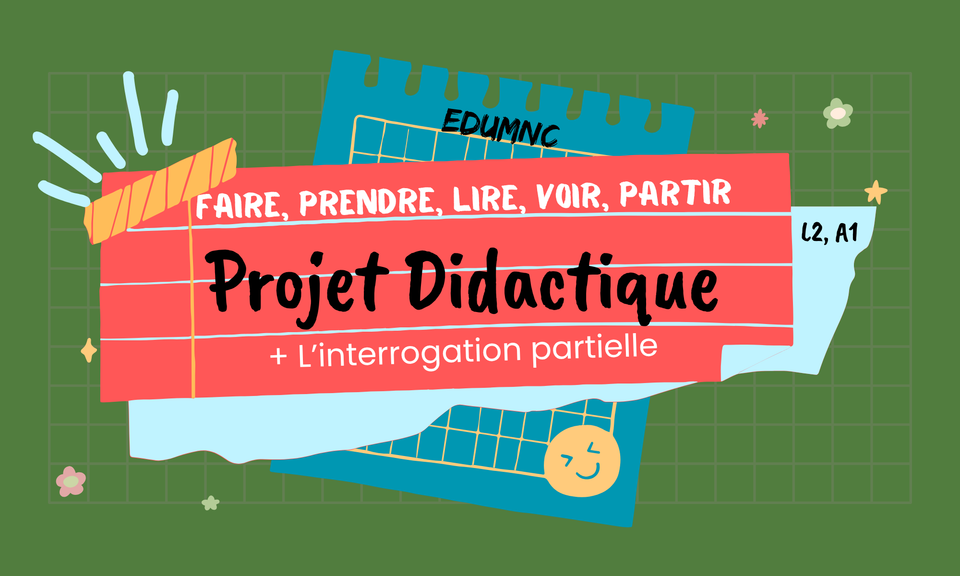 Projet didactique : Les verbes du 3e groupe + L’interrogation partielle