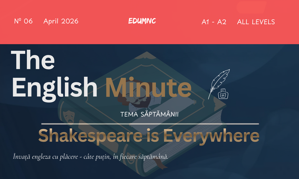 📚 The English Minute №06 — Shakespeare is Everywhere