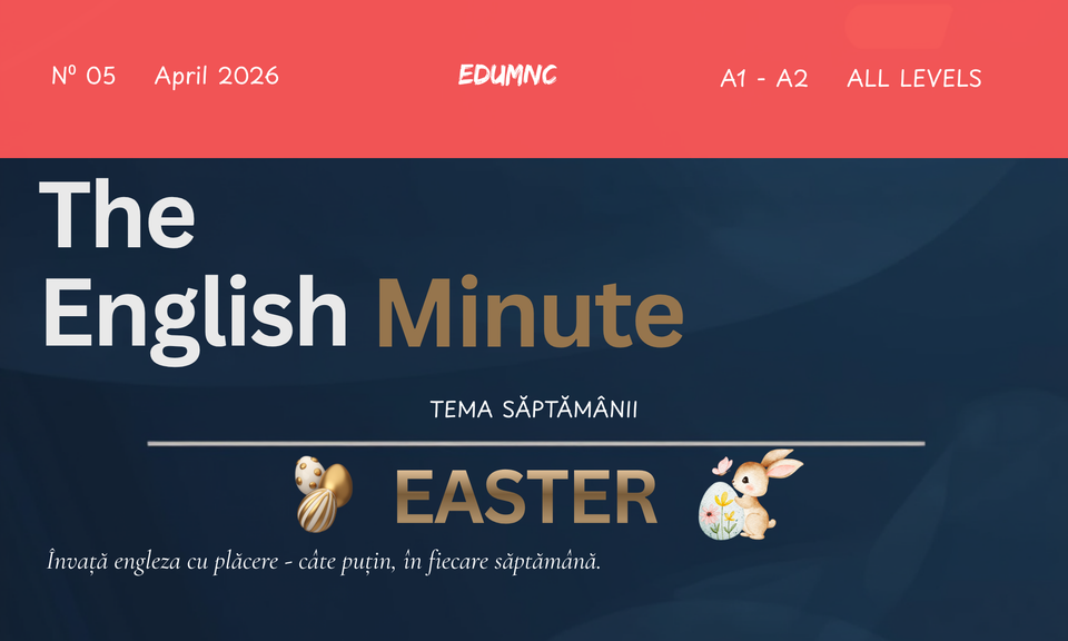 The English Minute №05 - Easter: Bunnies, Chocolate & Red Eggs