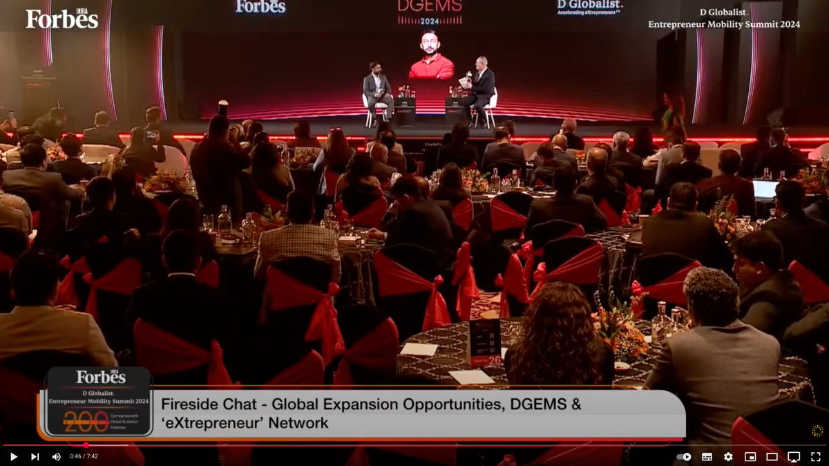 DGEMS24 - Richard Harrison and Divesh Sharma (DGlobalist) in Delhi Post feature image