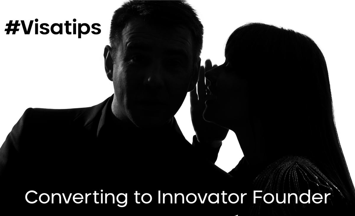 #Visatips - Converting from StartUp to Innovator Post feature image