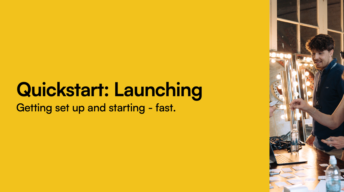 Quickstart Launching || Course Homepage Post feature image