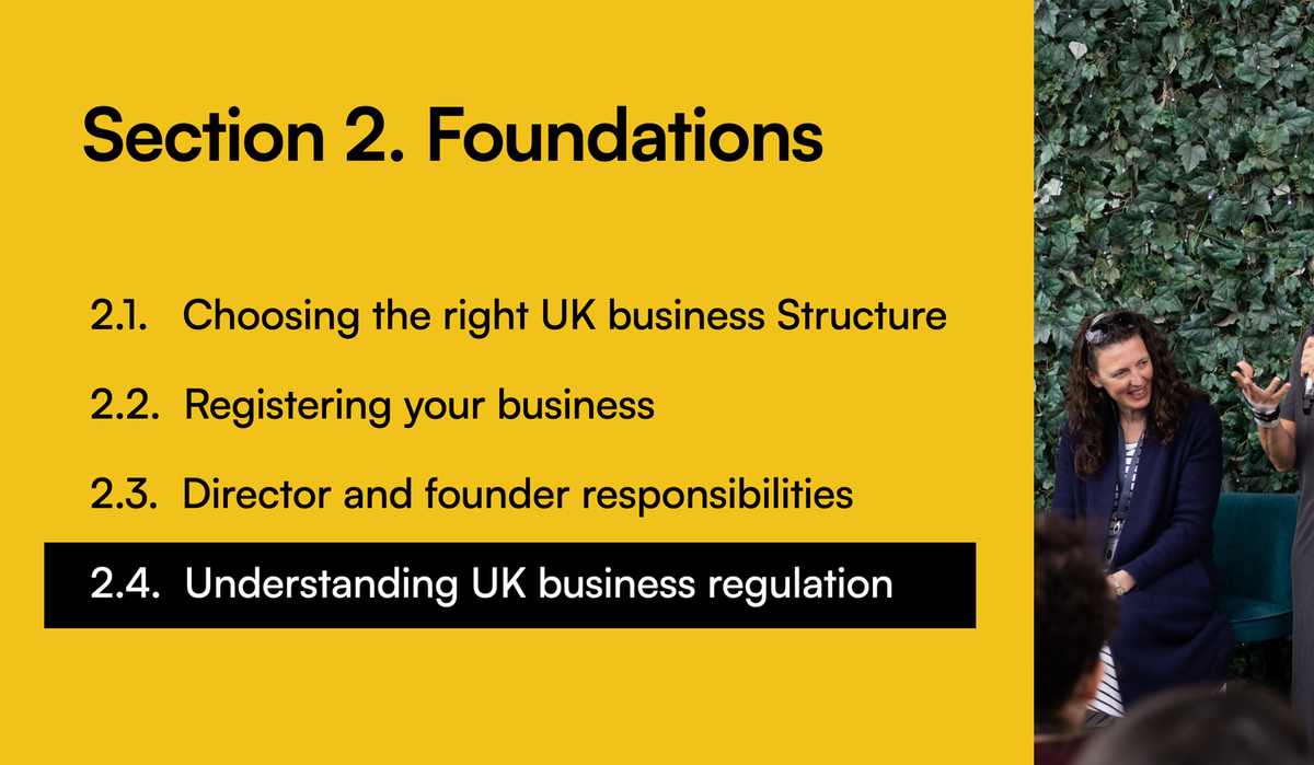 2.4 - Understanding UK business regulation Post feature image