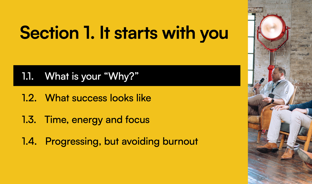 1.1 - What is your “Why?” Post feature image