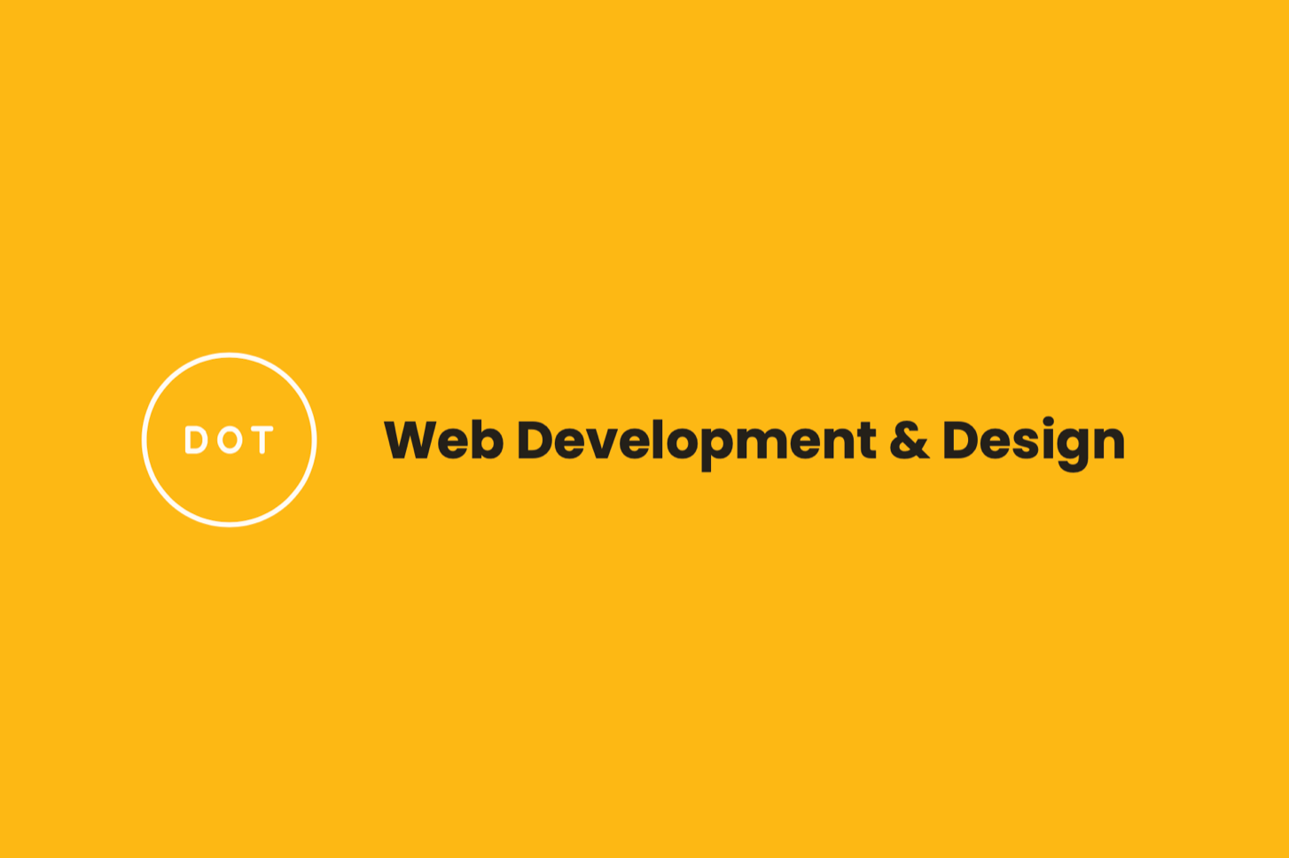 DOT || Web development and design Post image