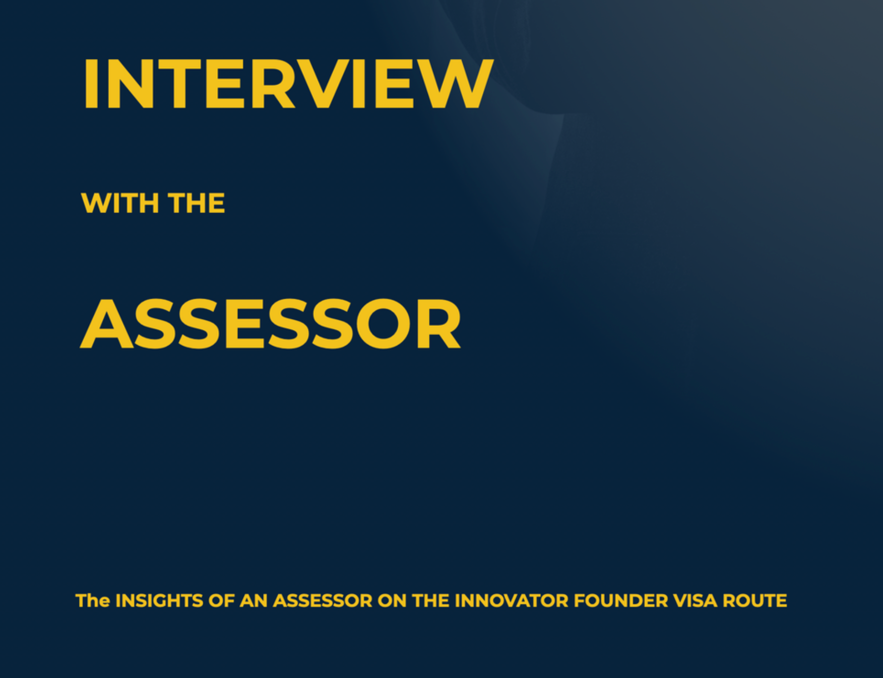 Report : An Interview with the Assessor Post image