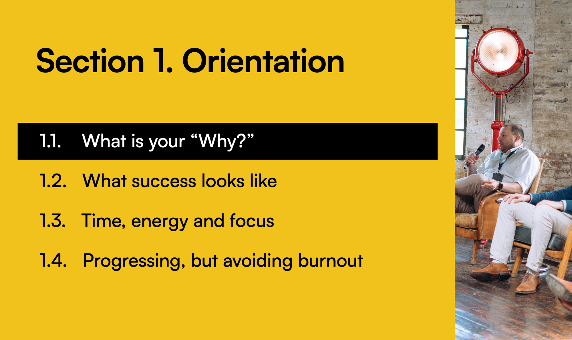 1.1 - What is your “Why?” Post image