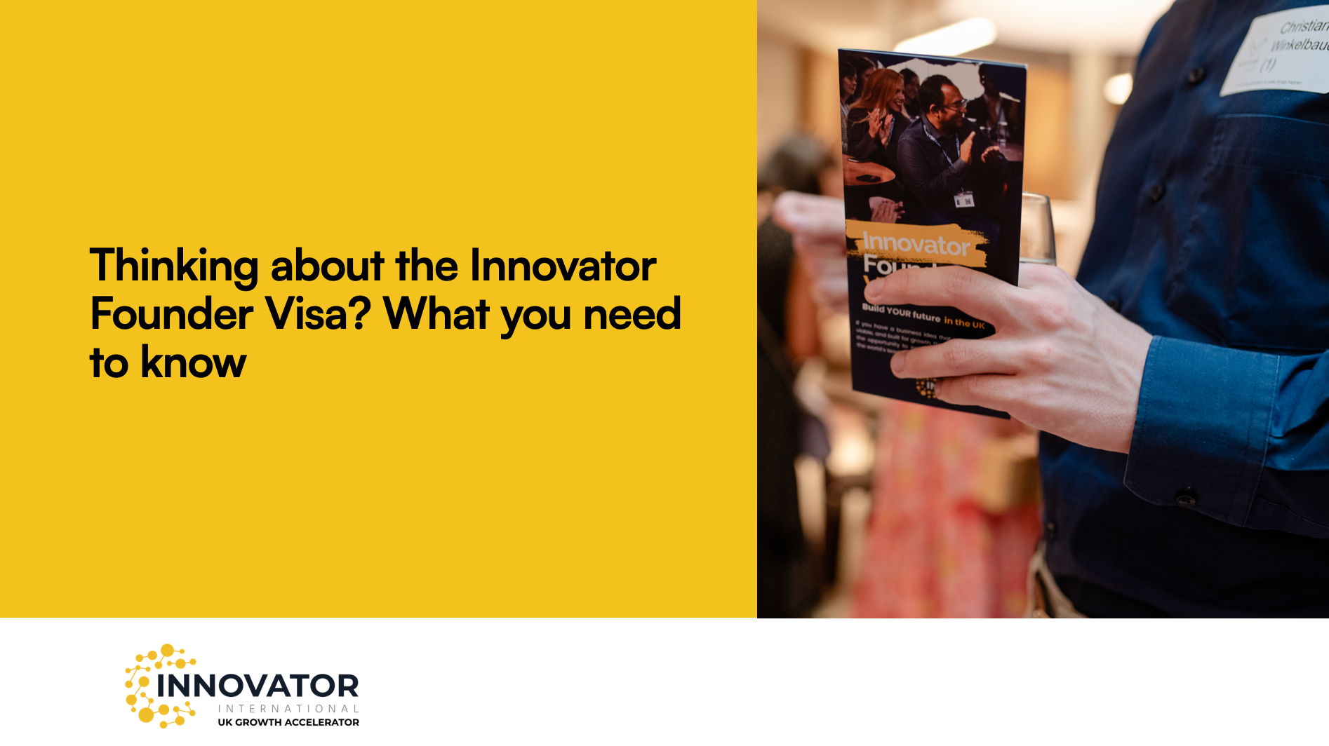 Thinking about the Innovator Founder Visa? What you need to know || Wednesday 14 October @ 10:30am Post image