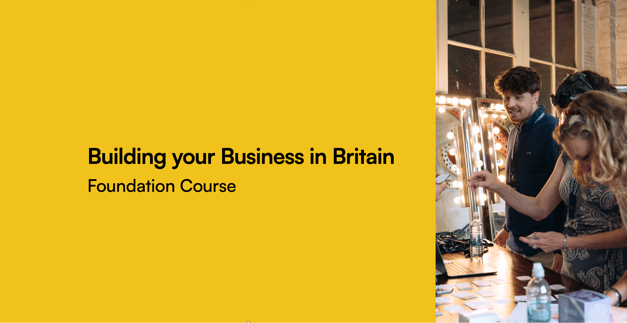 Building your Business in Britain || Foundation Course Post feature image