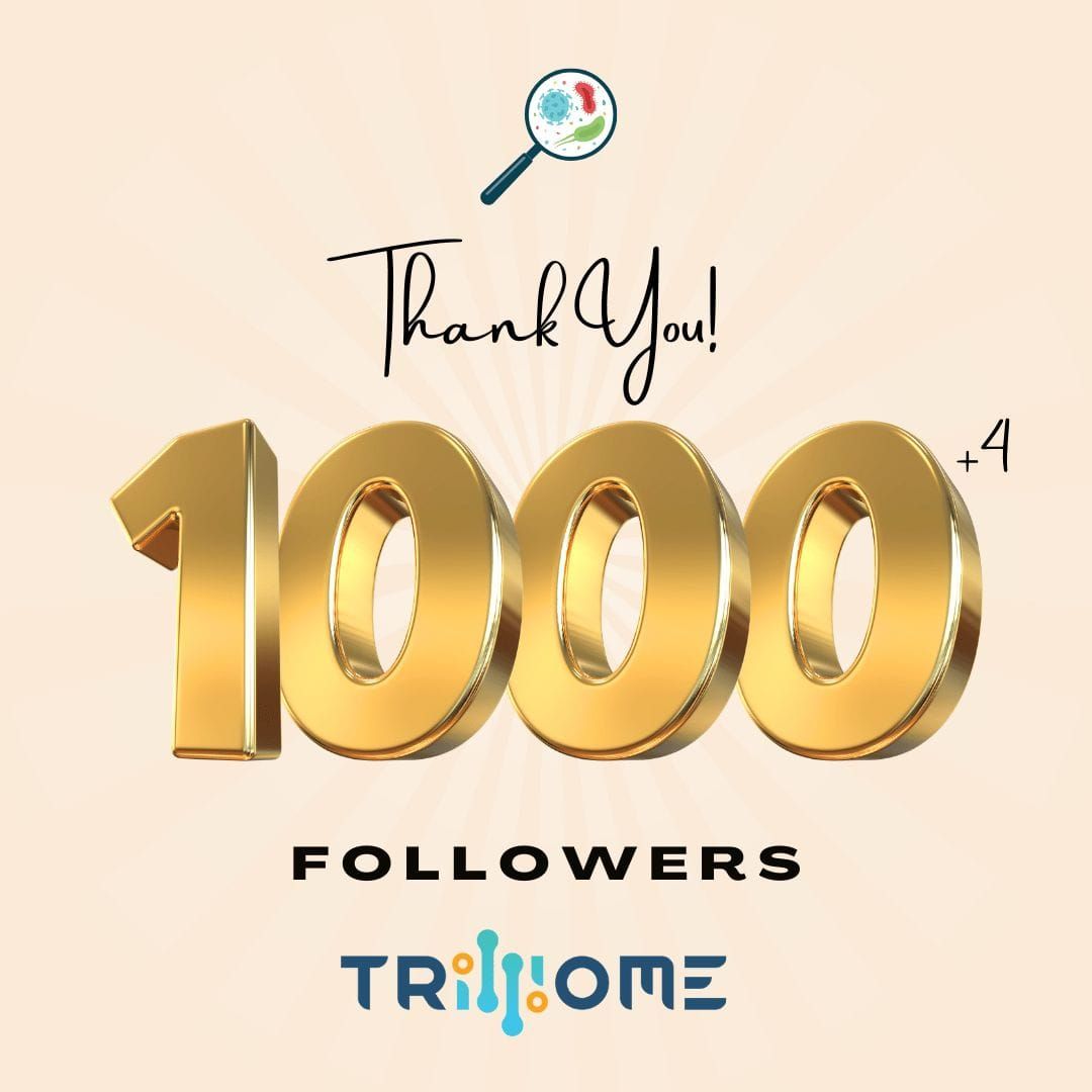 1,000 Followers in Under a Year — Thank You for Joining the Trilliome Journey