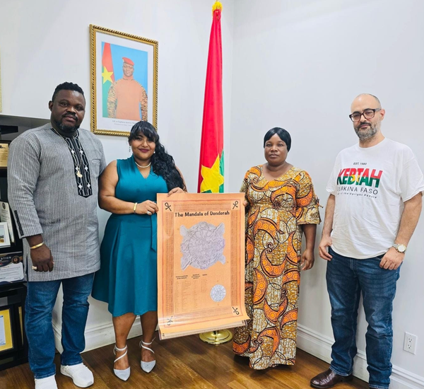 Visit to the Consul General of Burkina Faso in New York City