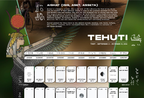 The Holy Days of Tehuti