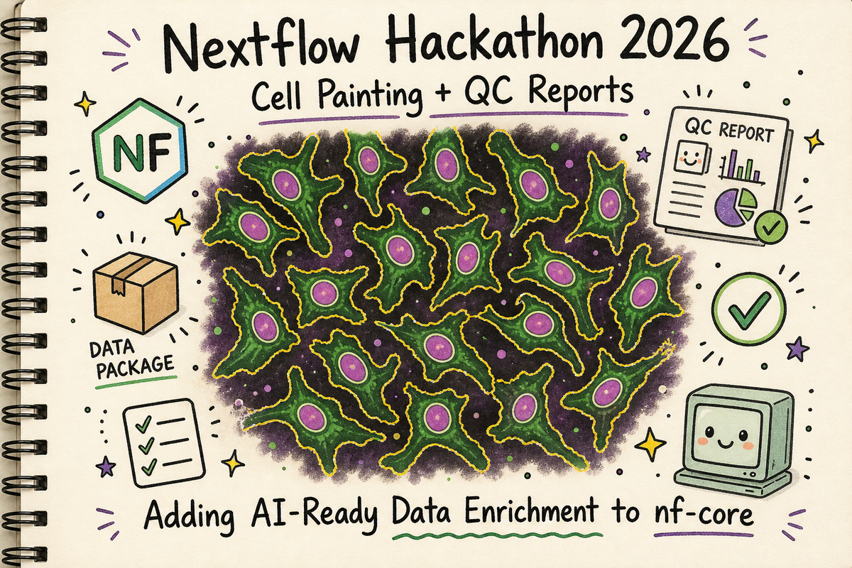 Nextflow Hackathon 2026: Adding QC Reports to nf-core/cellpainting (and Why Data Visualization Matters for AI)