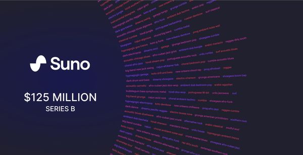 Suno Raises $125M to Scale it's AI-Generated Music Platform