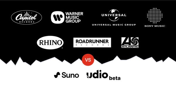 Major Record Labels Sue AI Music Firms Suno and Udio for Copyright Infringement