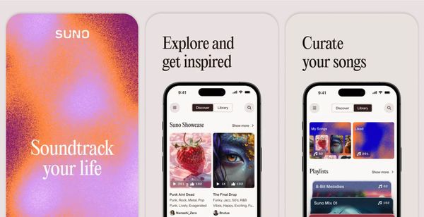Suno Launches Mobile App for iPhone