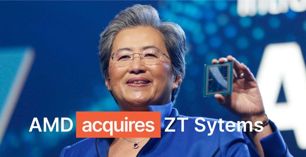 AMD to Acquire ZT Systems for $4.9 Billion, Bolstering AI Infrastructure Capabilities