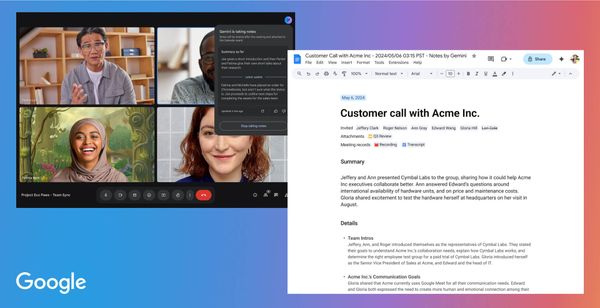 Google Meet's AI Takes Notes So You Don't Have To