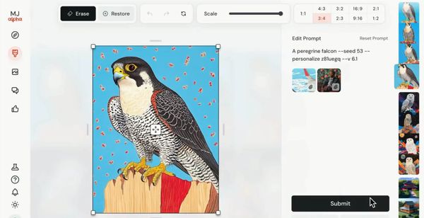 Midjourney Launches New Web Editor, Improving Workflow for Creators