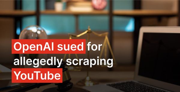YouTube Creator Sues OpenAI Over Alleged Unauthorized Use of Video Transcripts